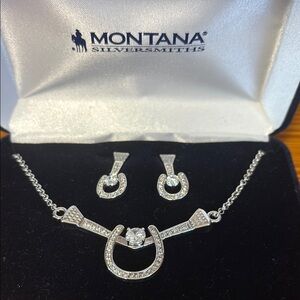 Montana Silversmiths Silver Jewelry Set